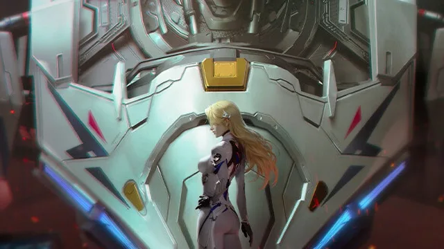 Mecha Break mech combat screenshot from IGN