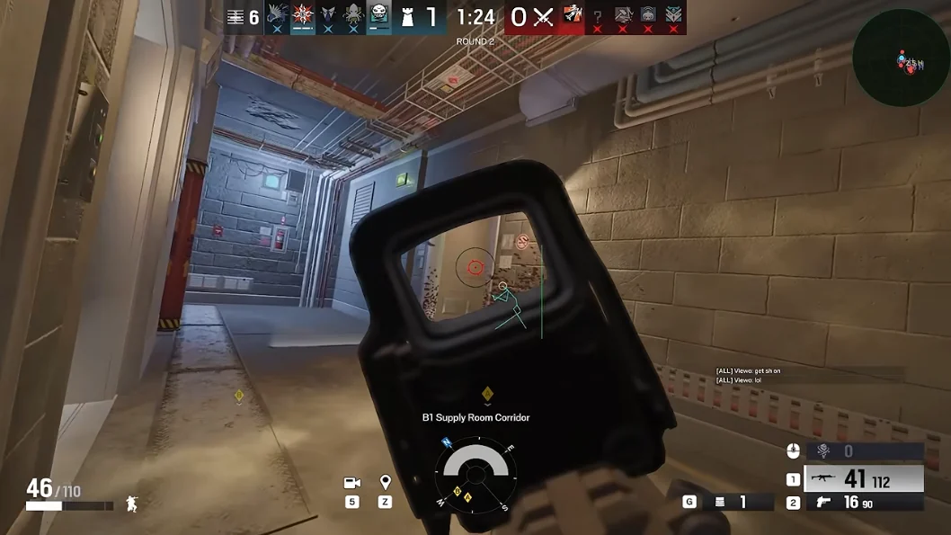 R6 Cheats features — ESP, aimbot, and radar screenshots