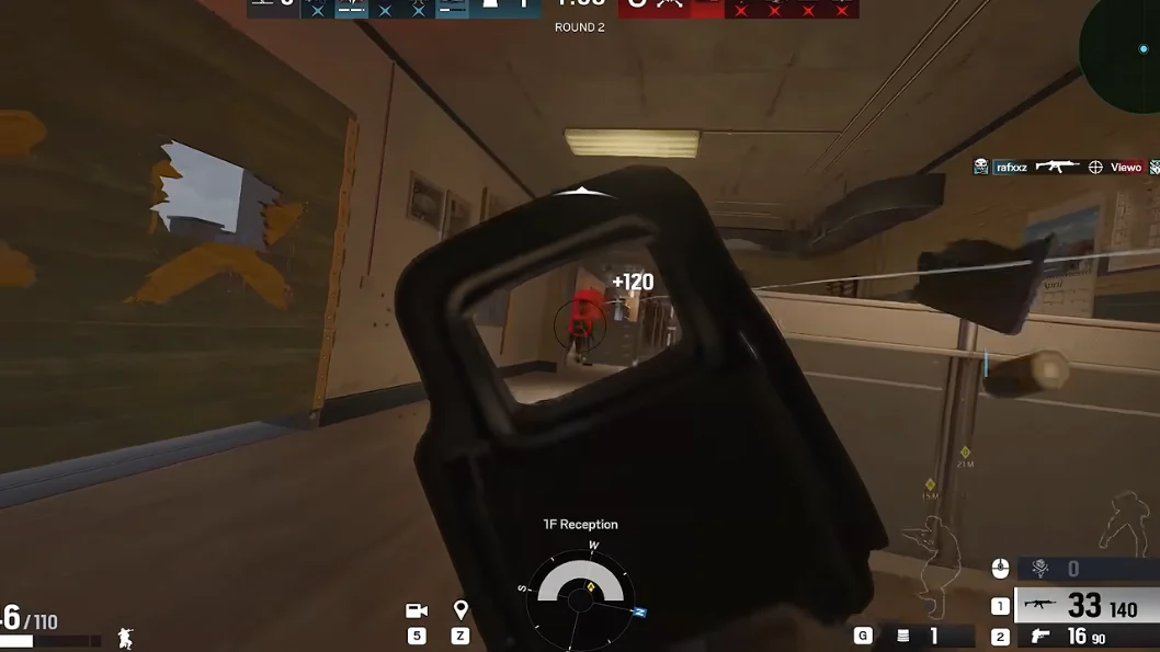 R6 Cheats features — ESP, aimbot, and radar screenshots